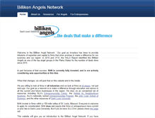 Tablet Screenshot of billikenangels.com